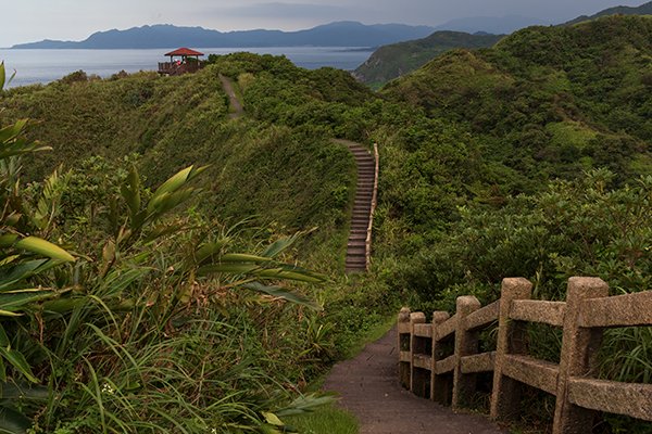 walking trail in the mountain