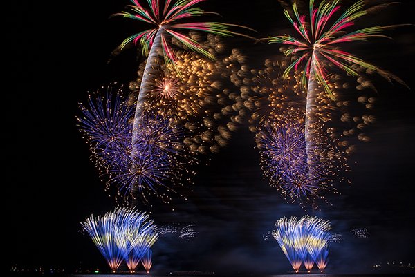 10 inch shell colourful fireworks