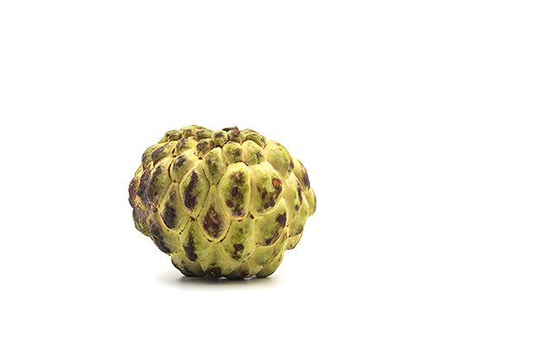 An isolated custard apple