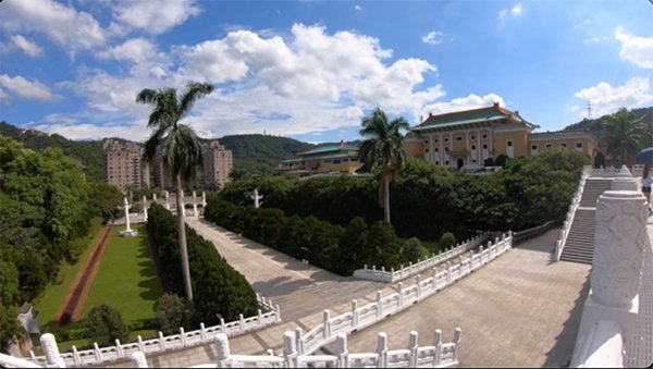 timelapse of museums, clouds, trees and nature.