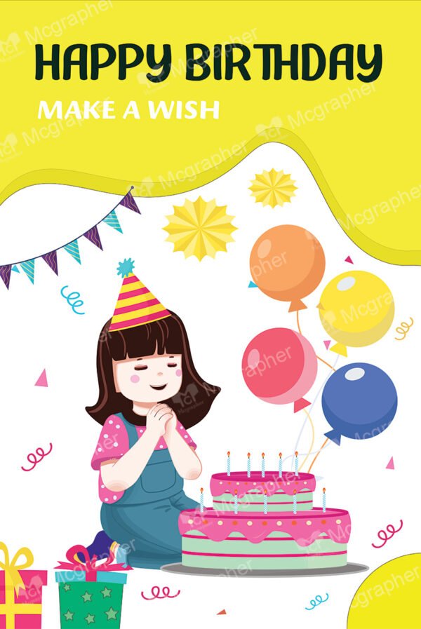 happy birthday make a wish