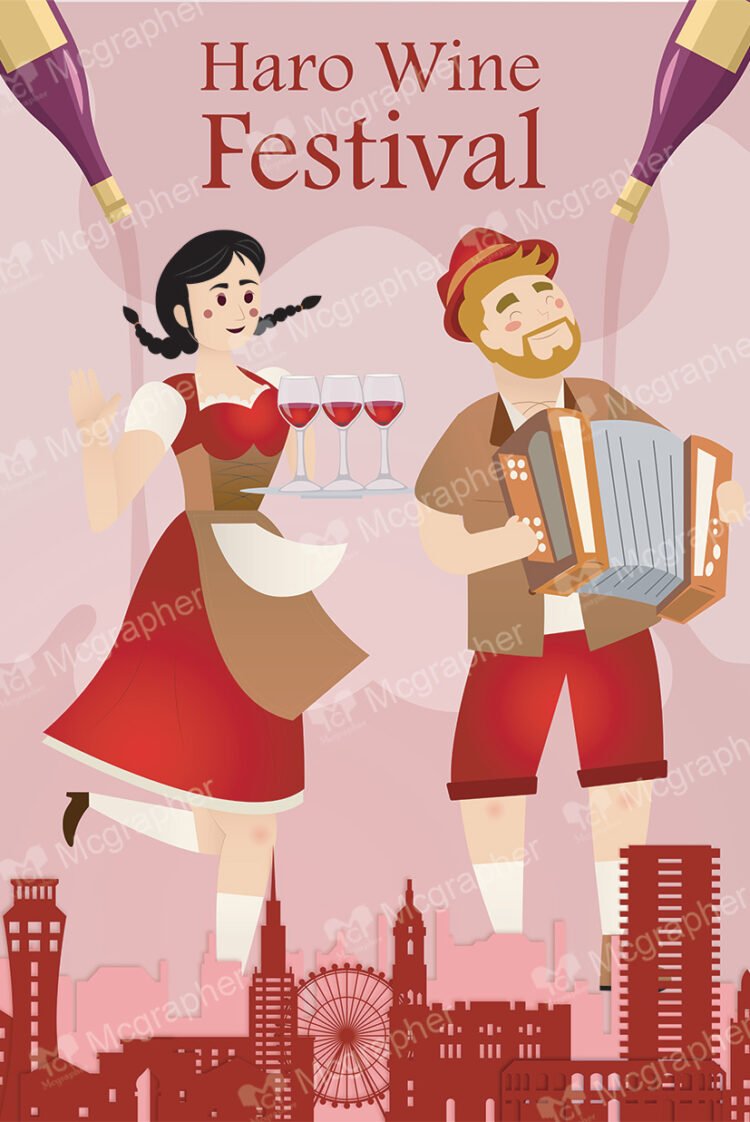 a women holding wine glasses and a man playing instrument