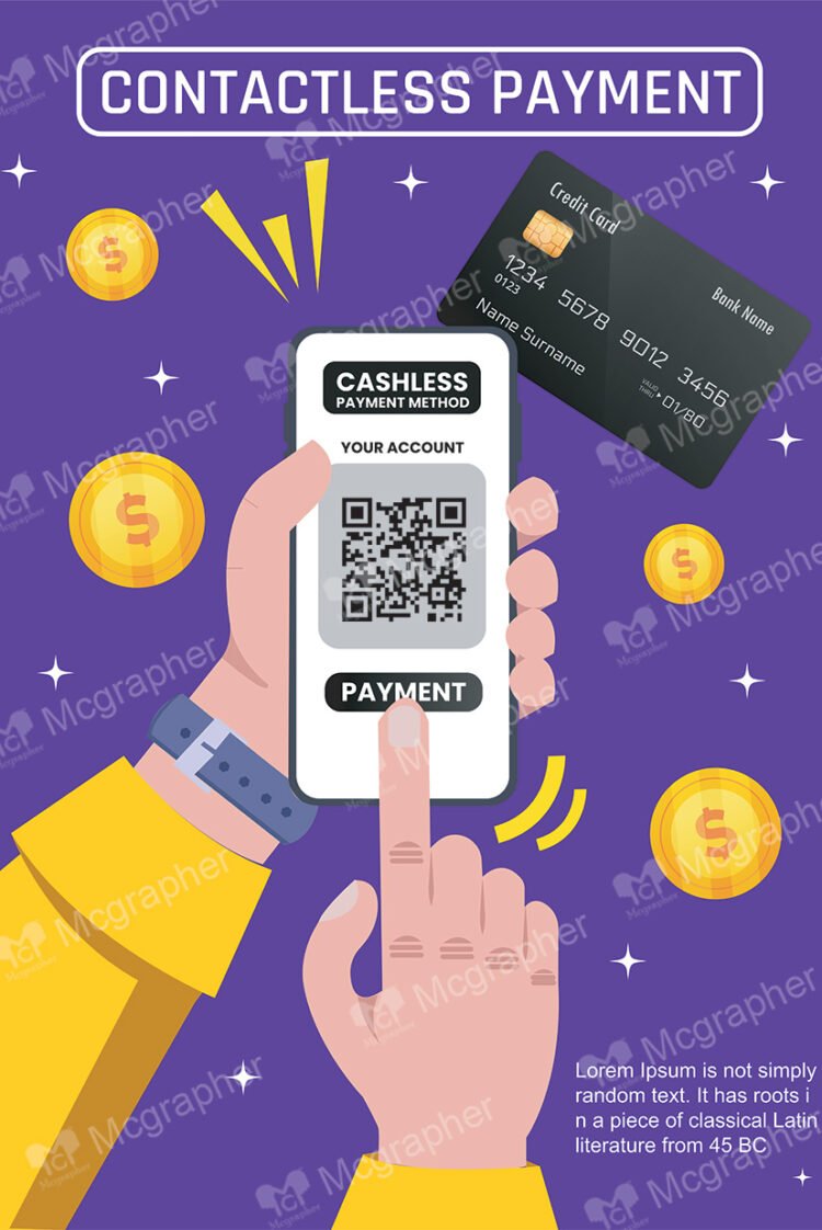 pay using qr code or debit card