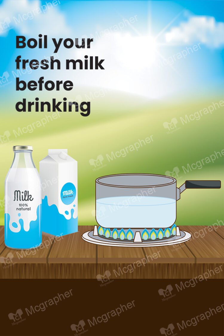 boil your fresh milk before drinking