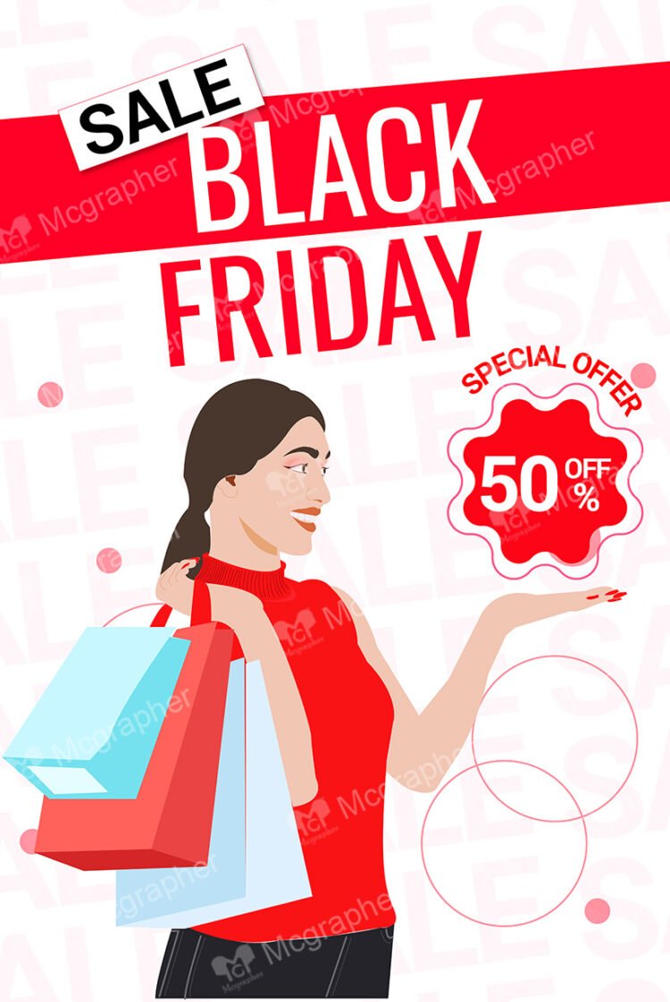 black friday with 50% off