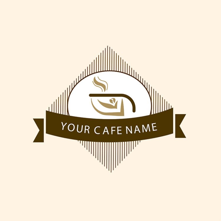 your cafe name logo