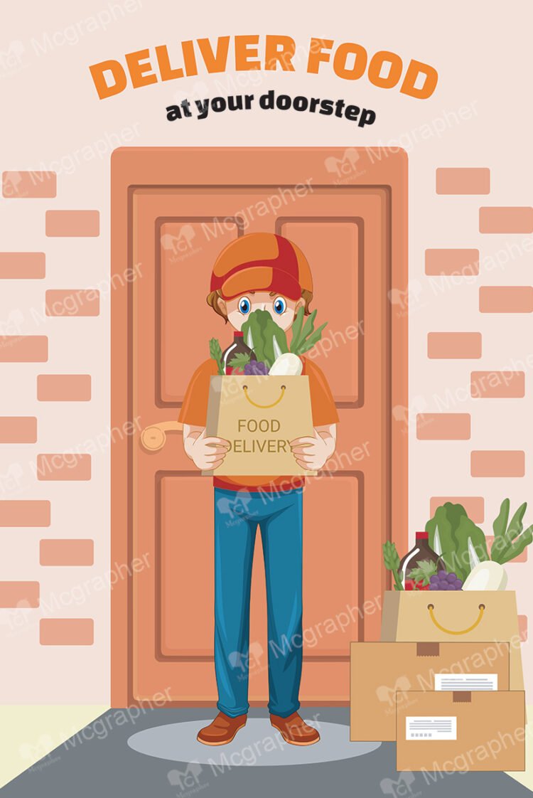 Deliver food at your doorstep