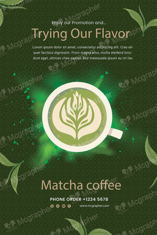 Matcha or green coffee