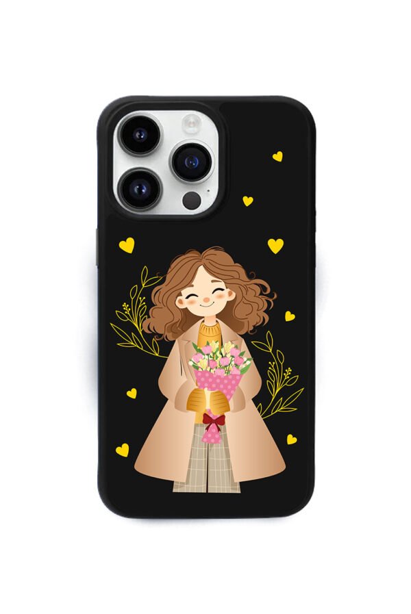 Iphone 15 pro max case cute girl