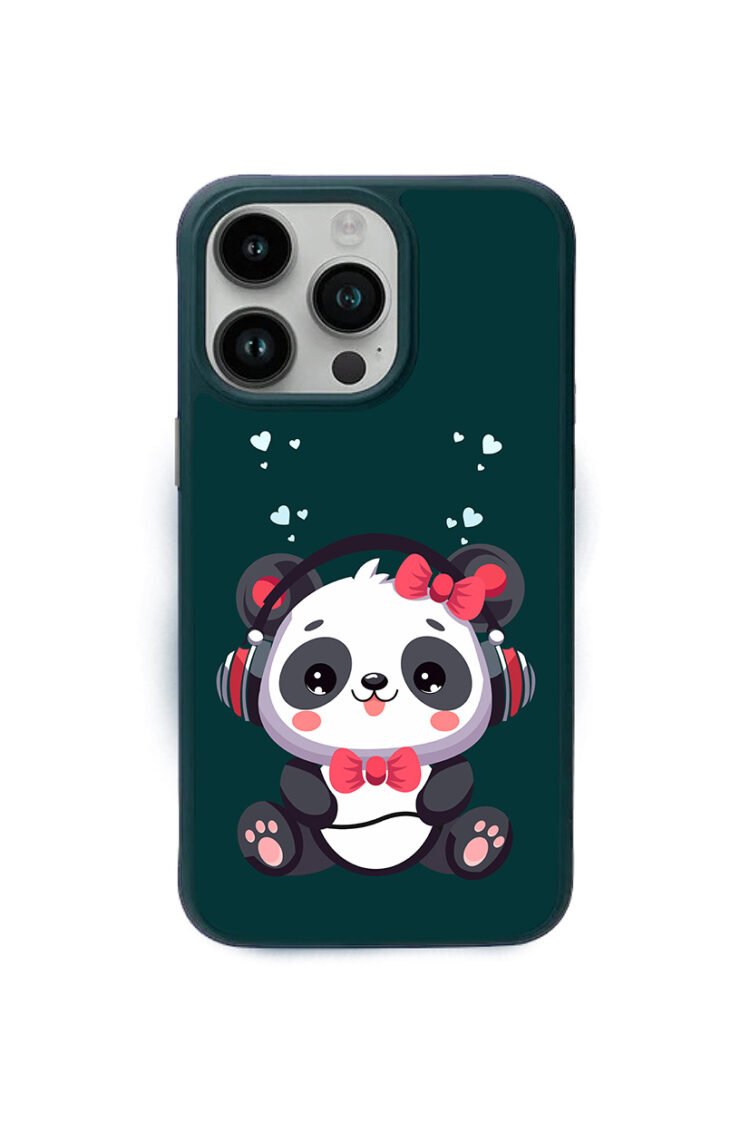 Iphone 15 pro max case and cute panda