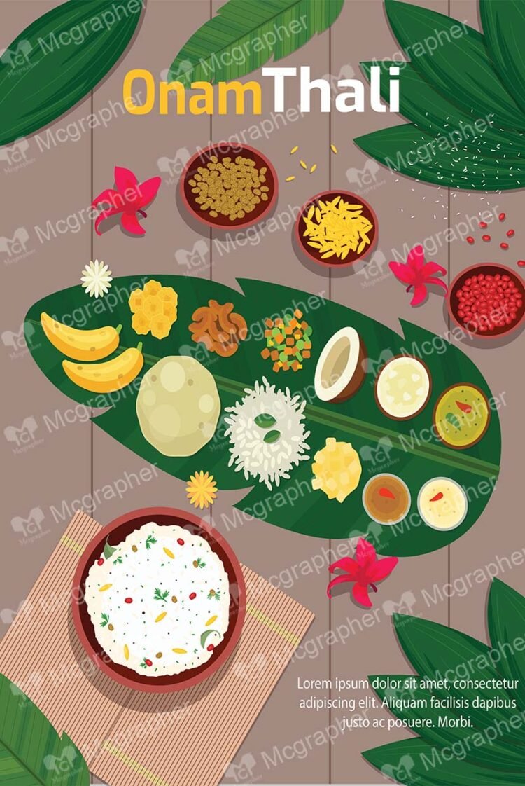 Traditional Onam Thali