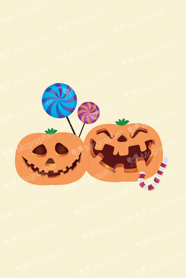 Pumpkin's evil laugh and candies