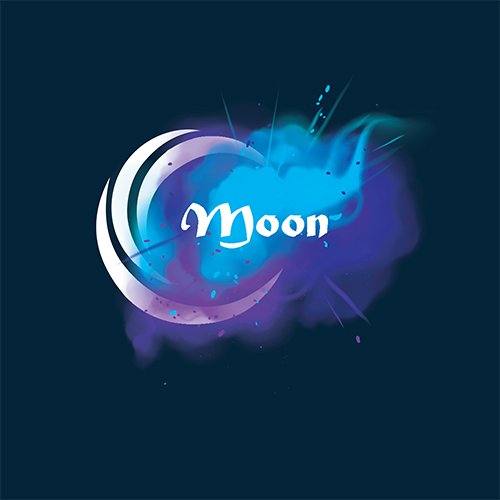 Smoky moon logo