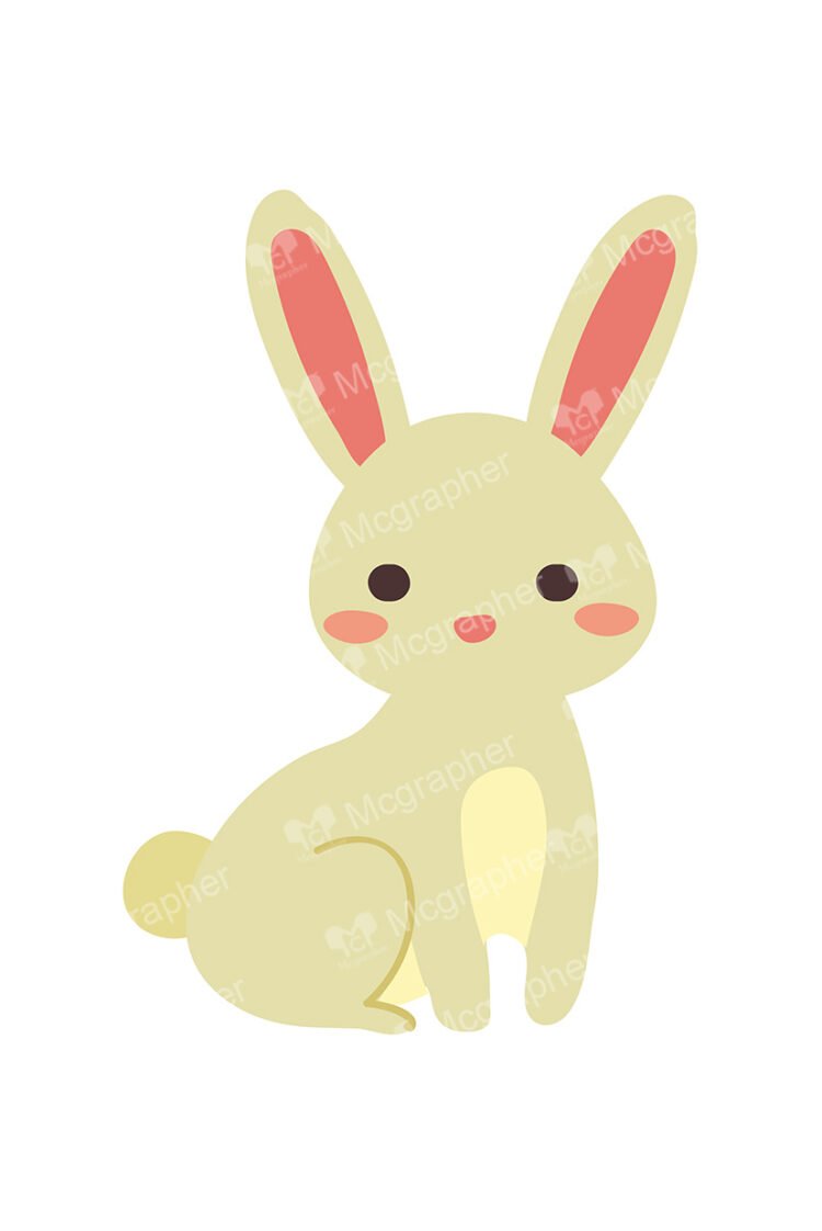 Cute looking rabbit