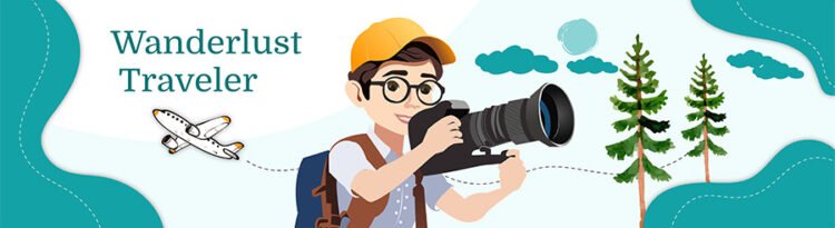 Wanderlust Traveler with Camera