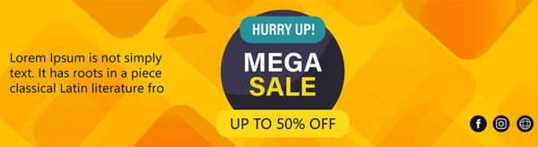 50% off Mega Sale cover image