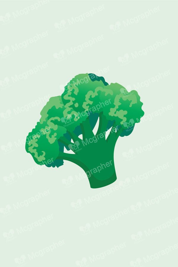 Thick broccoli