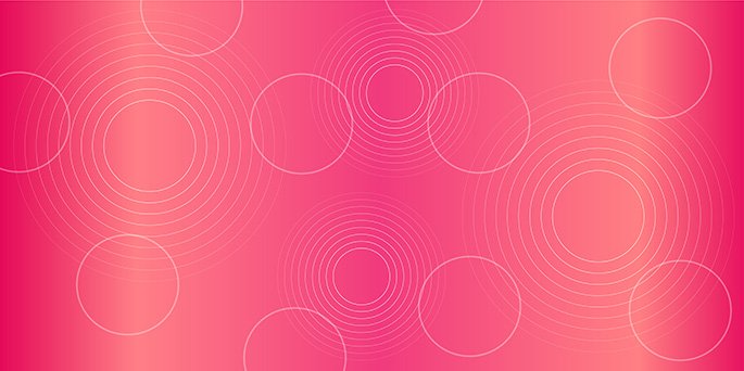 Pink Background with thin circles