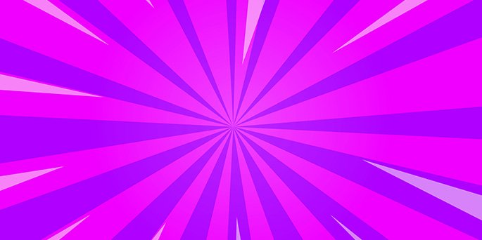 Purple background with zoom in lines