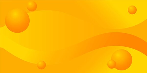 Yellow background with solid circles