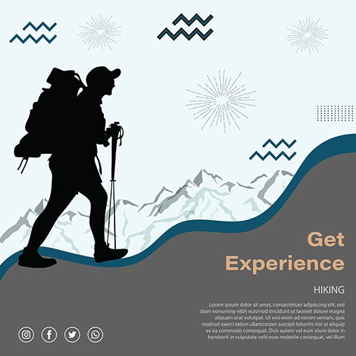 Get hiking experience