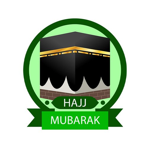 Islamic Symbol hajj Mubarak