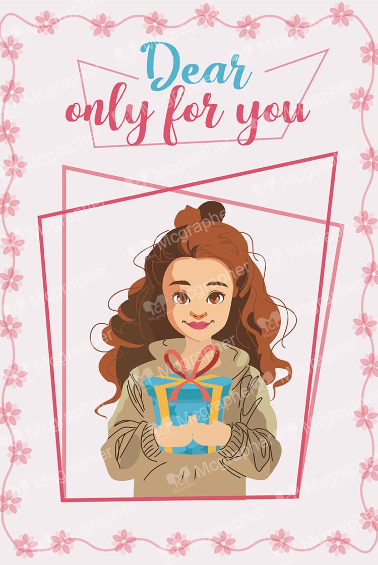 Dear only for you card