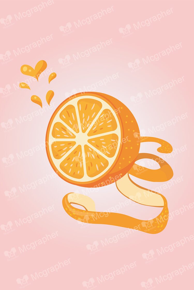 Peeled Orange