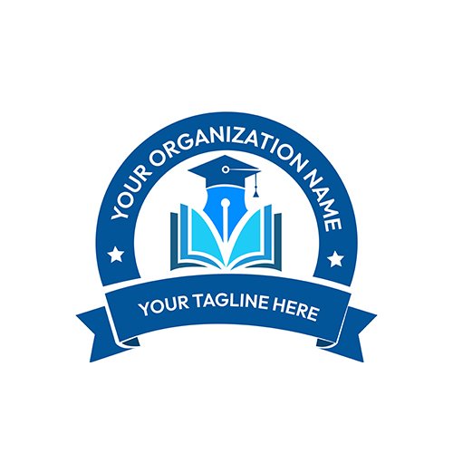 Your organization name education logo