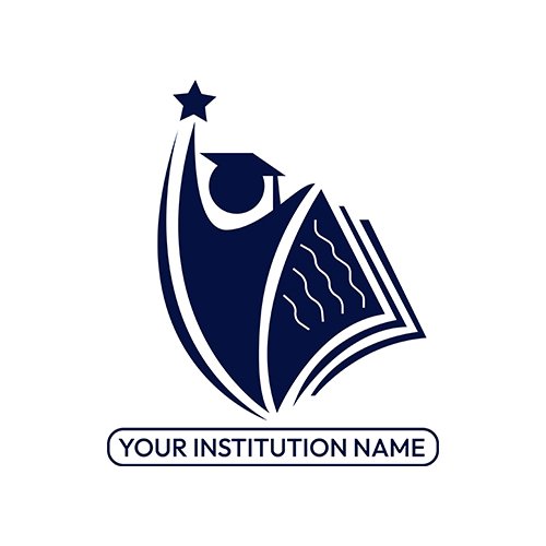 Scholar with star education logo