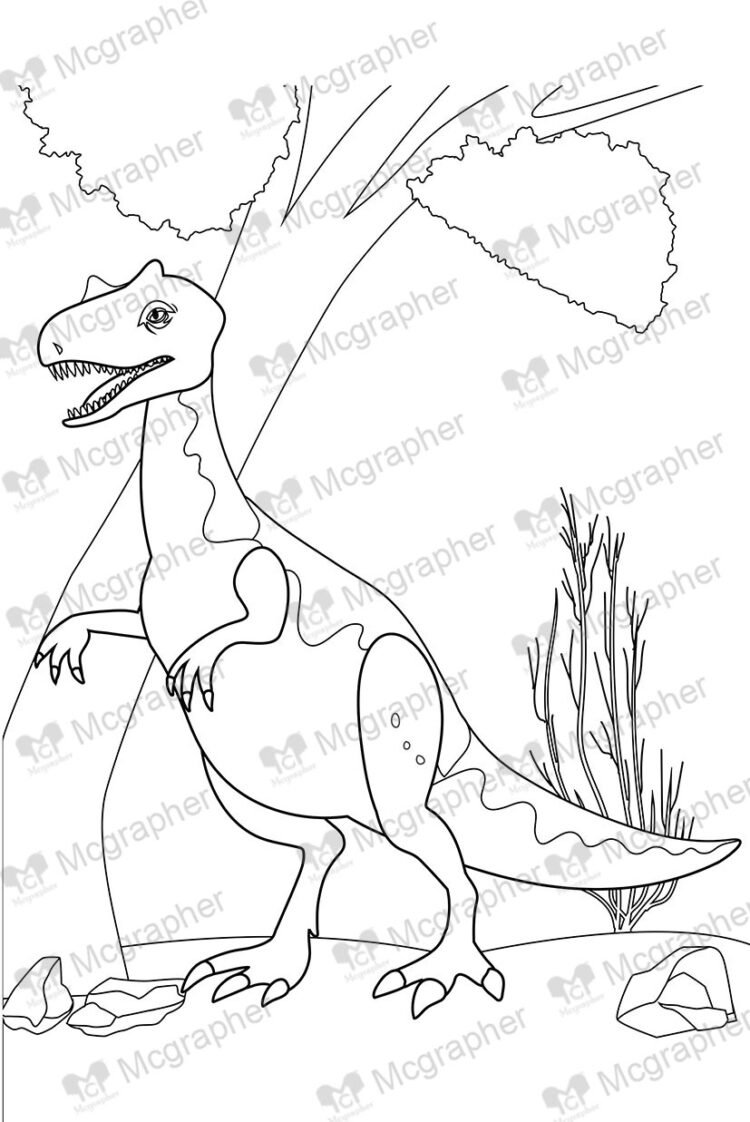 Dinosaur colouring book set