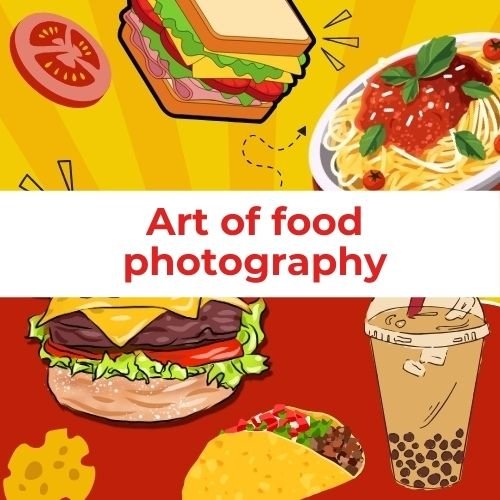 Art of food photography thumbnail image for a blog