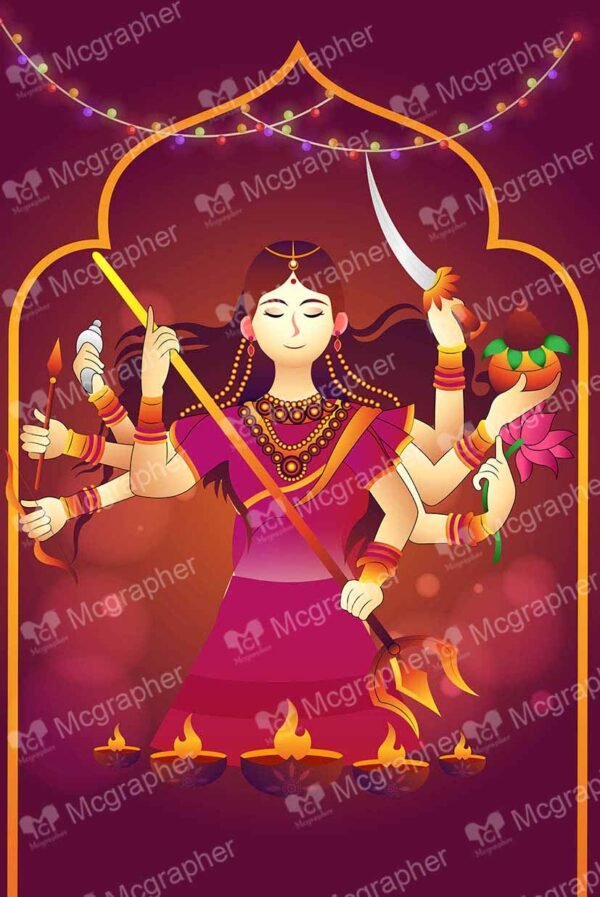 Hindu Goddess Durga