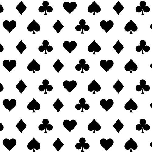 Playing cards texture