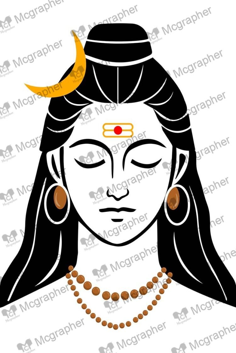 Shivratri Lord Shiva Vector Illustration