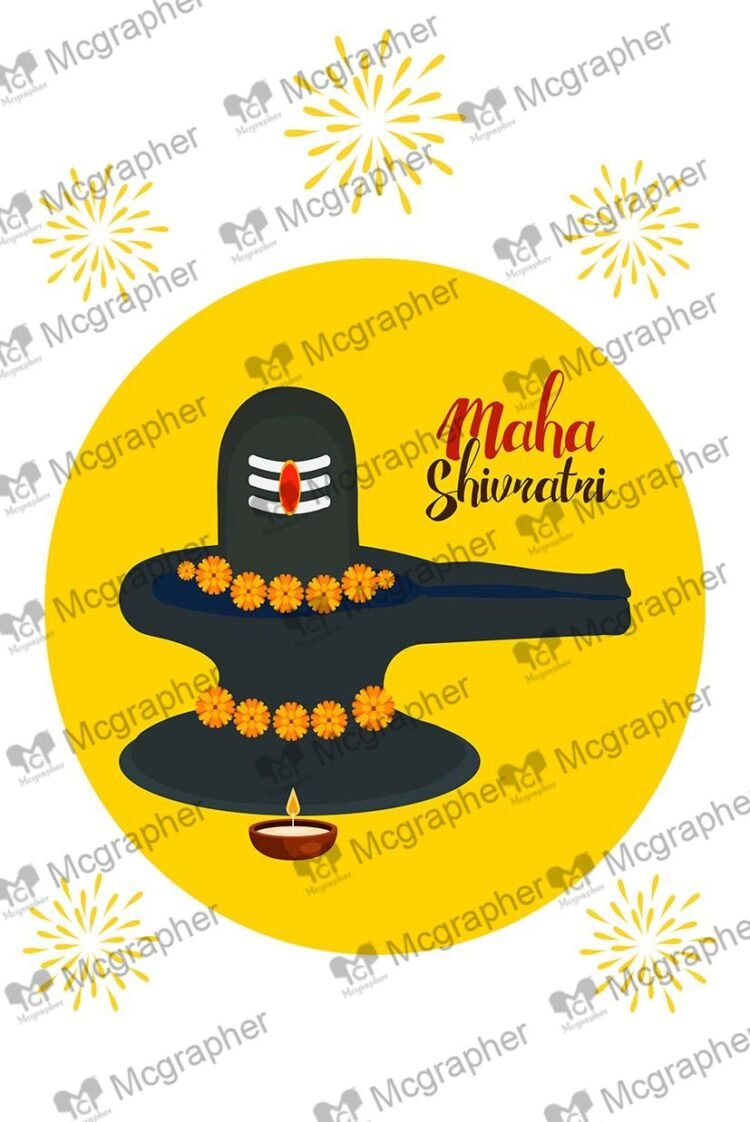 Maha Shivratri celebration Illustration