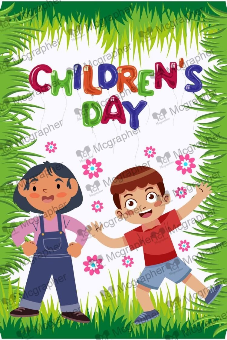 Happy Children day card