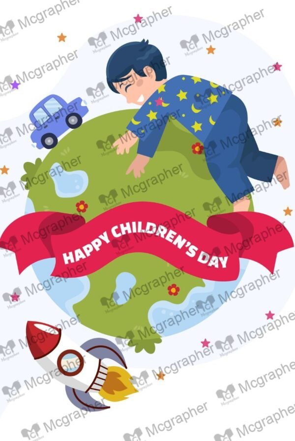 Happy Children Day Fun card