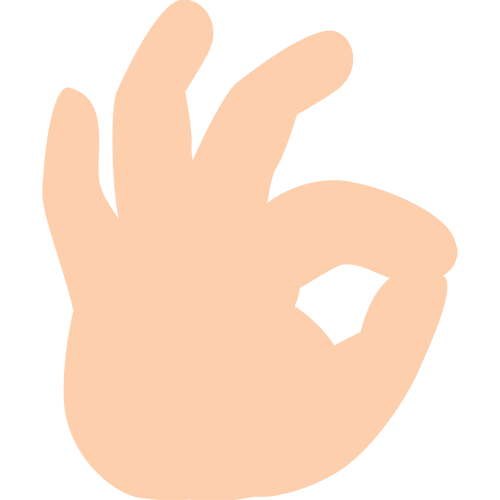 Wow Hand Gesture free png