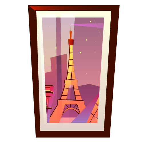 Paris Painting free png