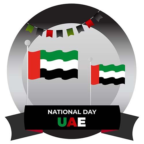 National Day UAE Clipart