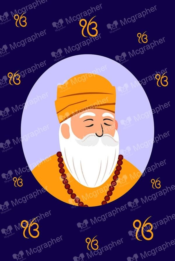 Gurunanak Jayanti Vector Illustration