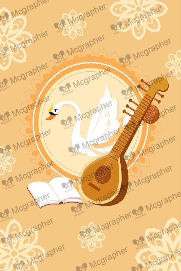 Vasant Panchami Illustration