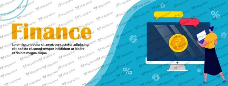 Finance vector Facebook Banner