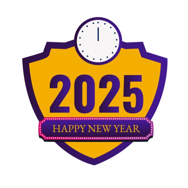 2025 Happy year Symbols