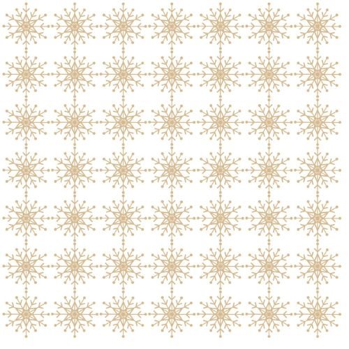 Golden Snow Pattern