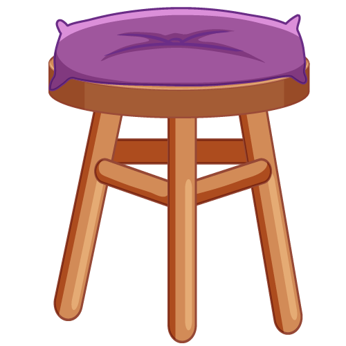 Stool Vector free png