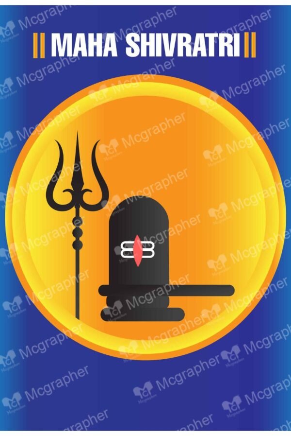 Maha Shivratri Celebration Vector Illustration