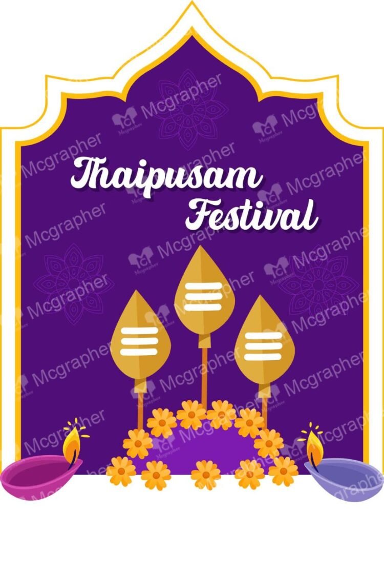 Thaipusam Religious festival spirituality Illustration