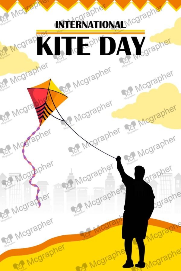 Kite Day Celebration Illustration